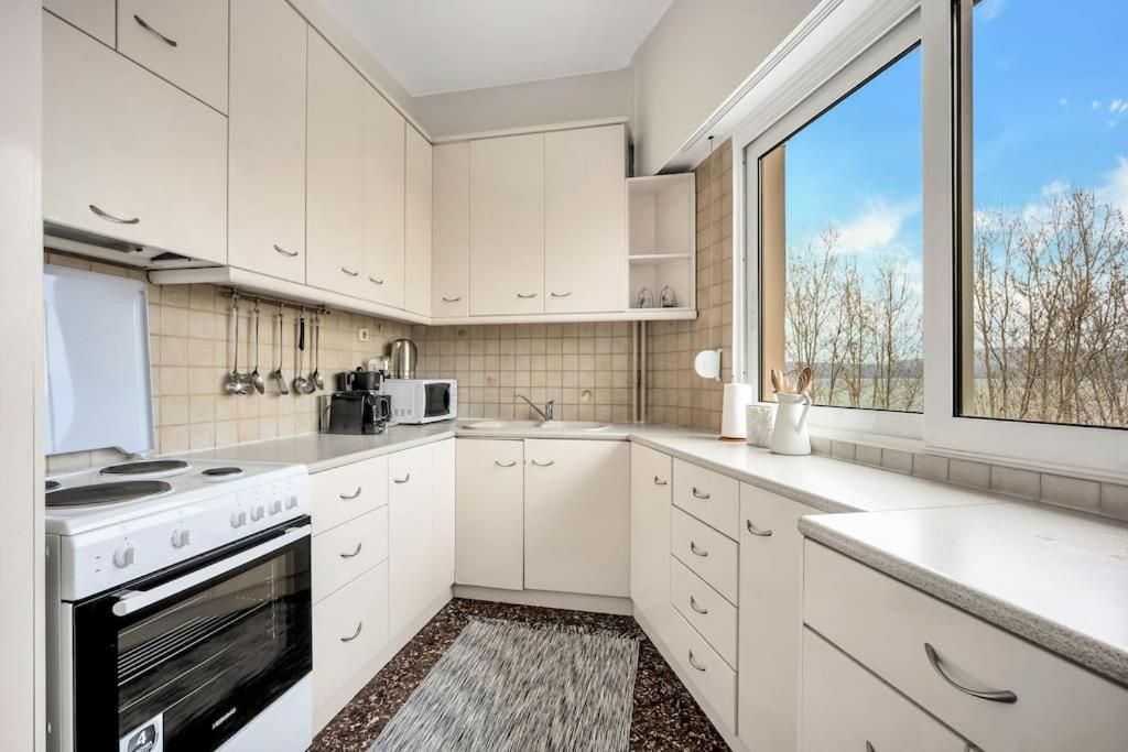 Bright Central Apartment With Splendid Sea View! Chalkís Exterior foto